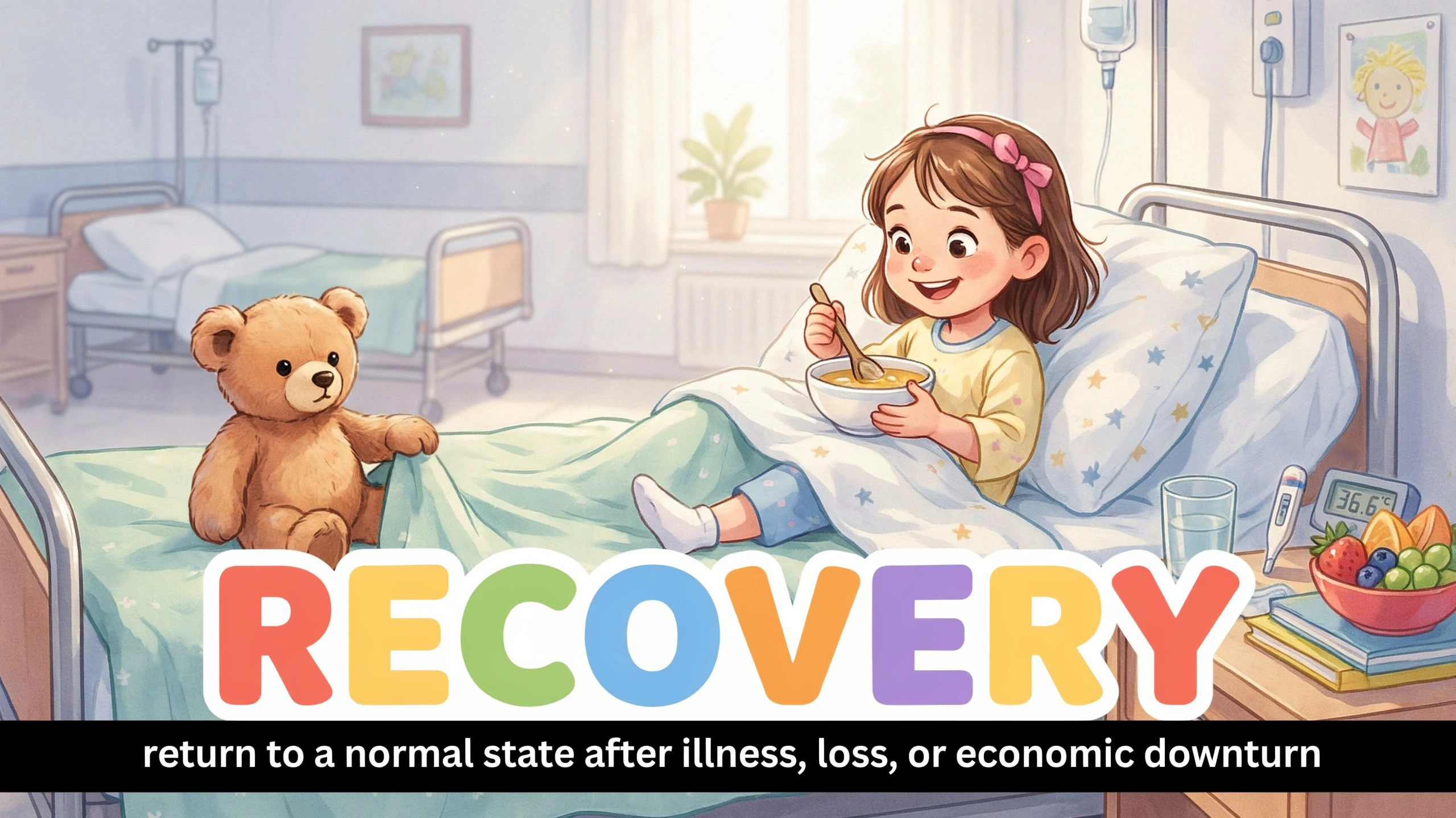 English Illustration for recovery